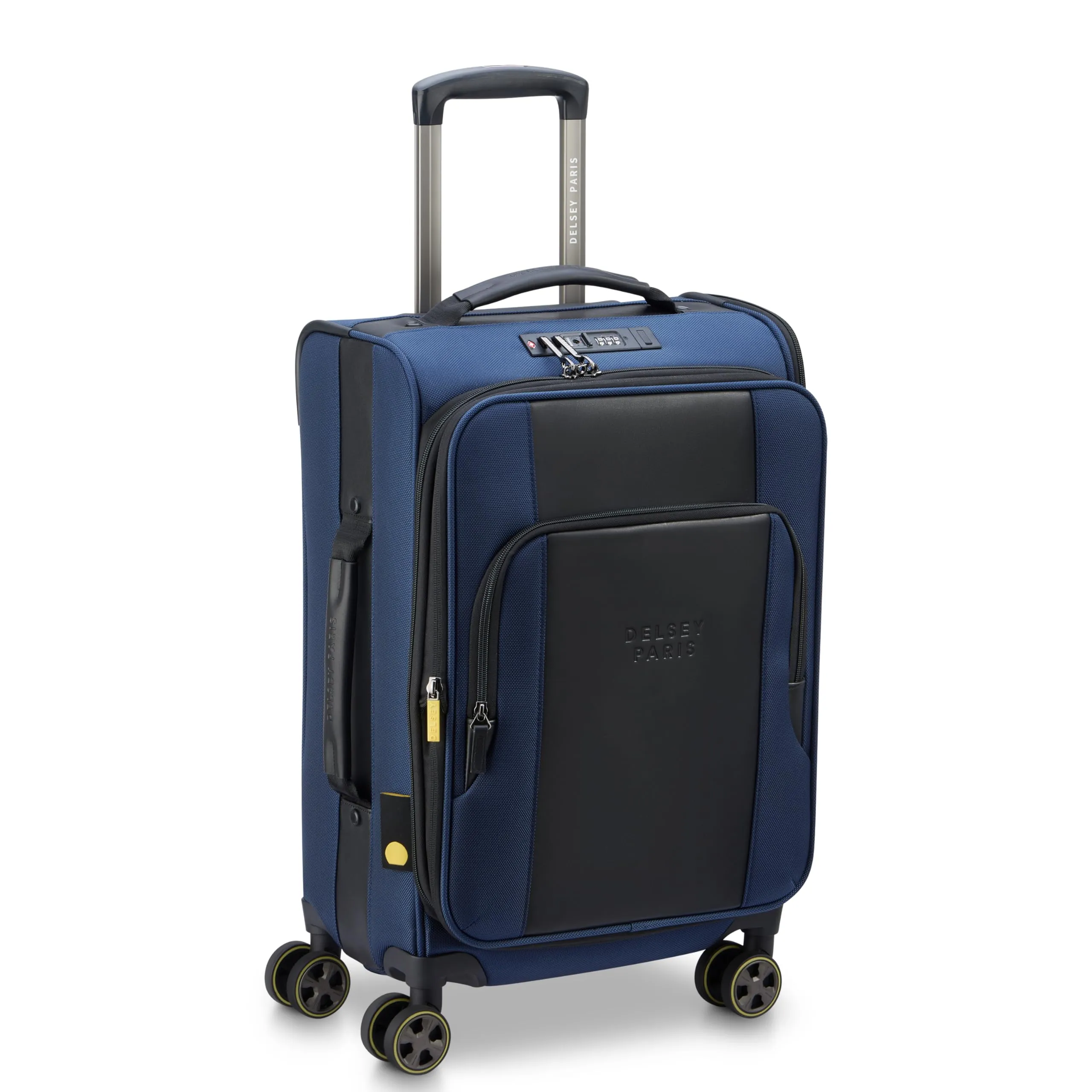 DELSEY Paris Wagram 20" Carry On Softside Expandable Luggage with Spinner Wheels Bags Delsey-Paris
