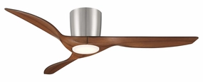 Delta 52"Ceiling Fan Nickel modern electric fans for minimalist decor