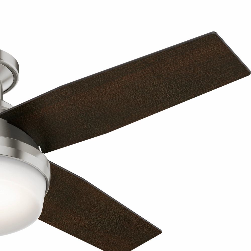 Dempsey 44"Ceiling Fan Brushed Nickel