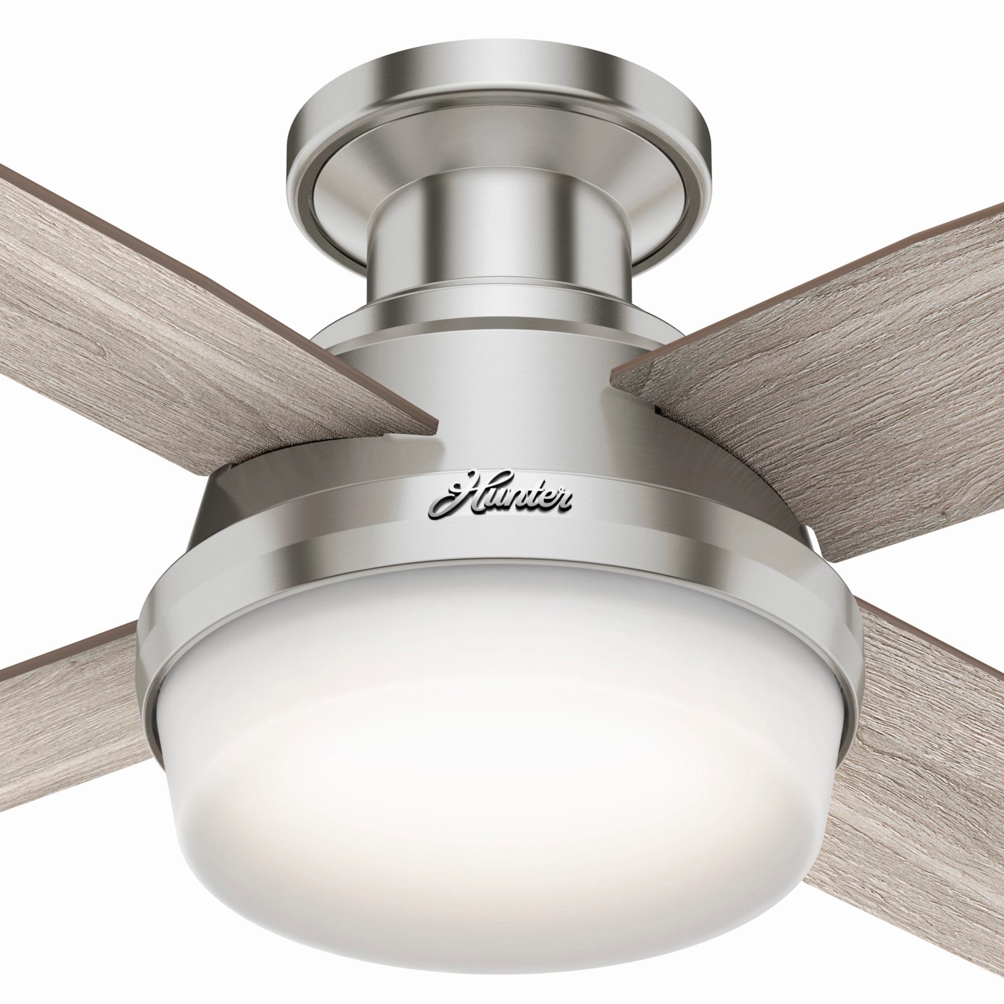 Dempsey 44"Ceiling Fan Brushed Nickel