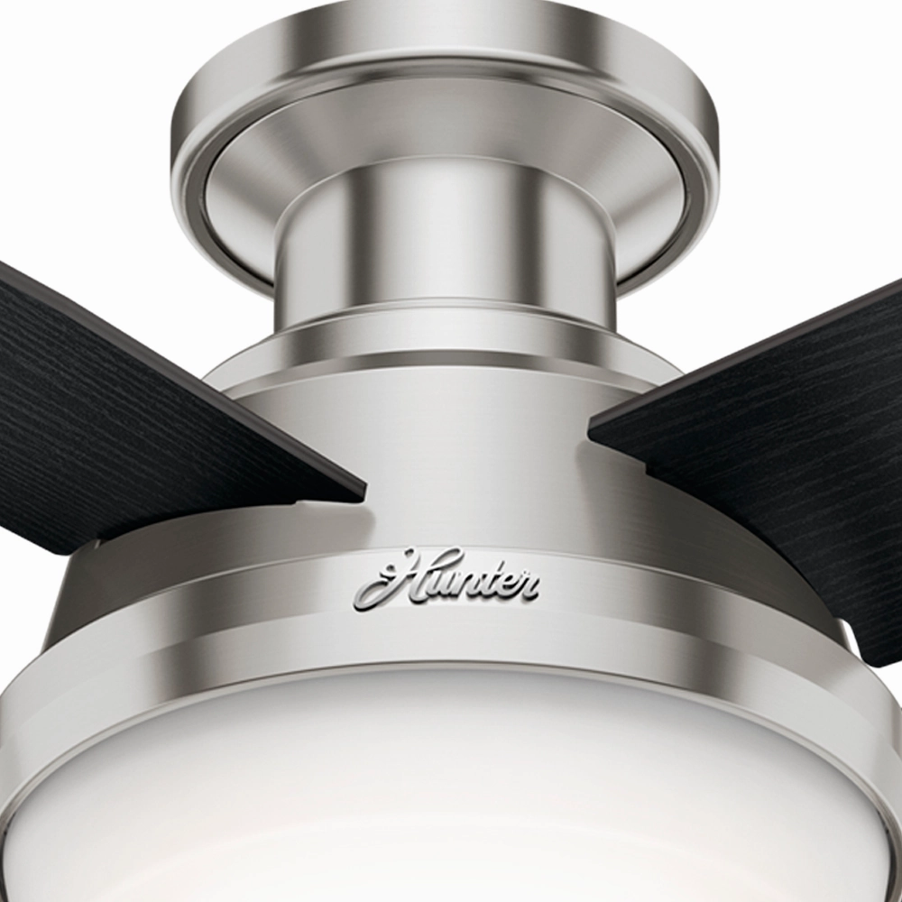 Dempsey 44"Ceiling Fan Brushed Nickel