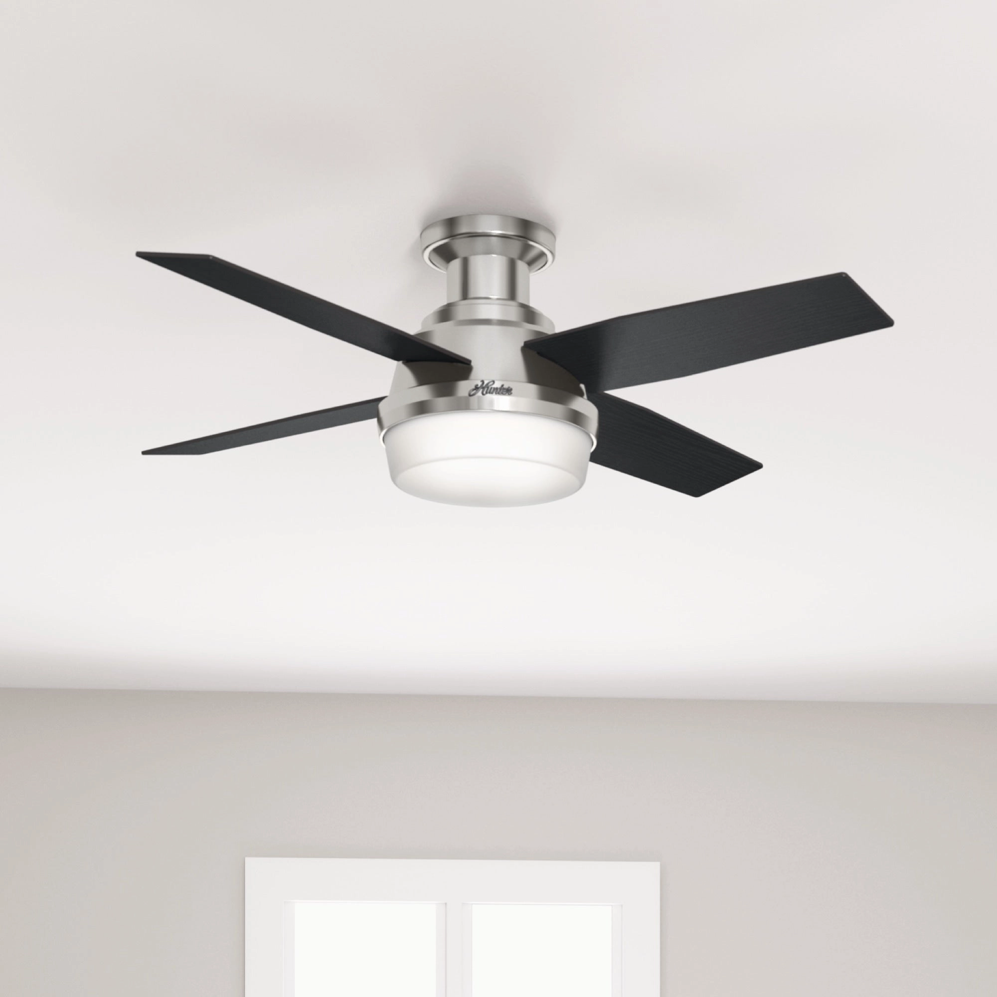 Dempsey 44"Ceiling Fan Brushed Nickel