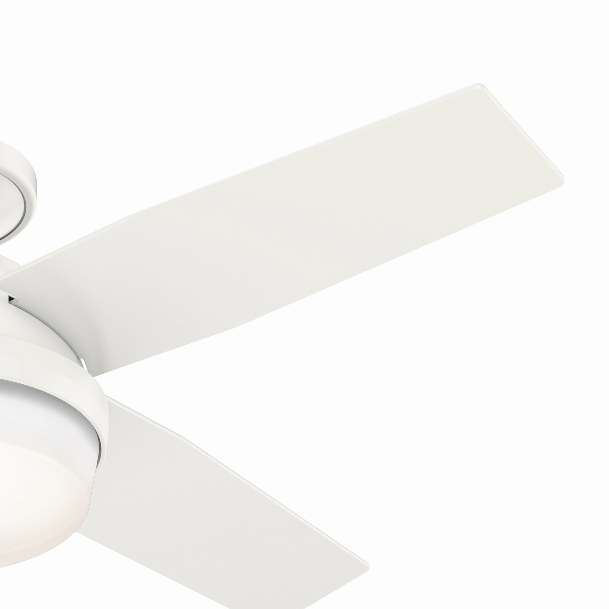 Dempsey 44"Ceiling Fan Fresh White