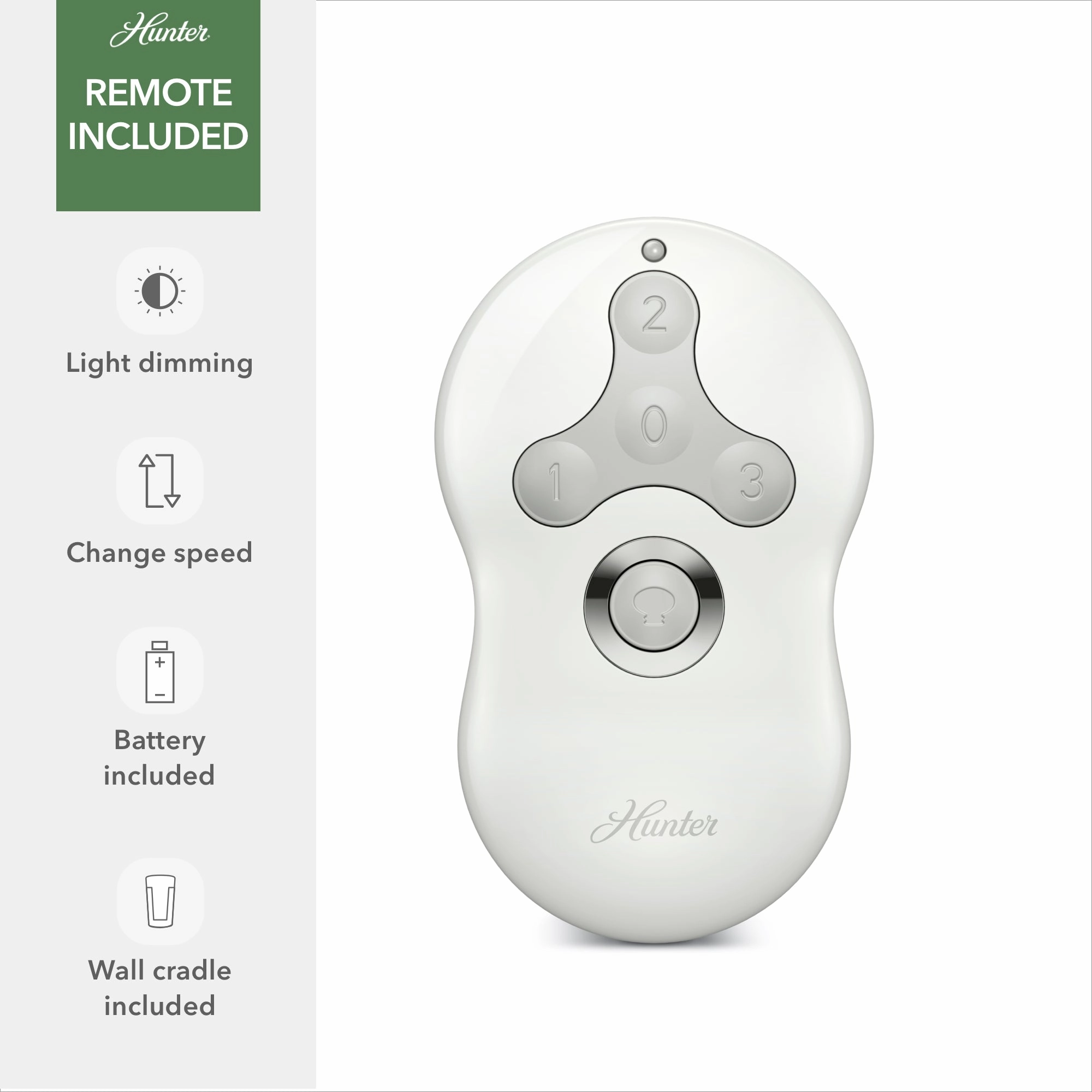 Dempsey 44"Ceiling Fan Fresh White