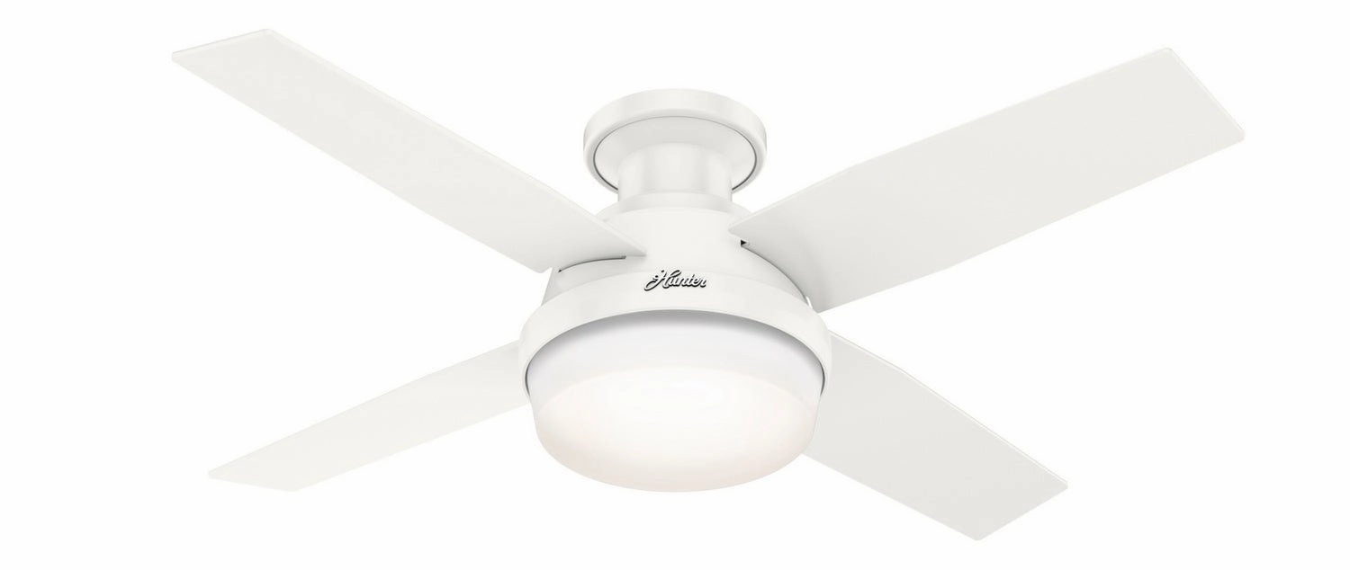 Dempsey 44"Ceiling Fan Fresh White