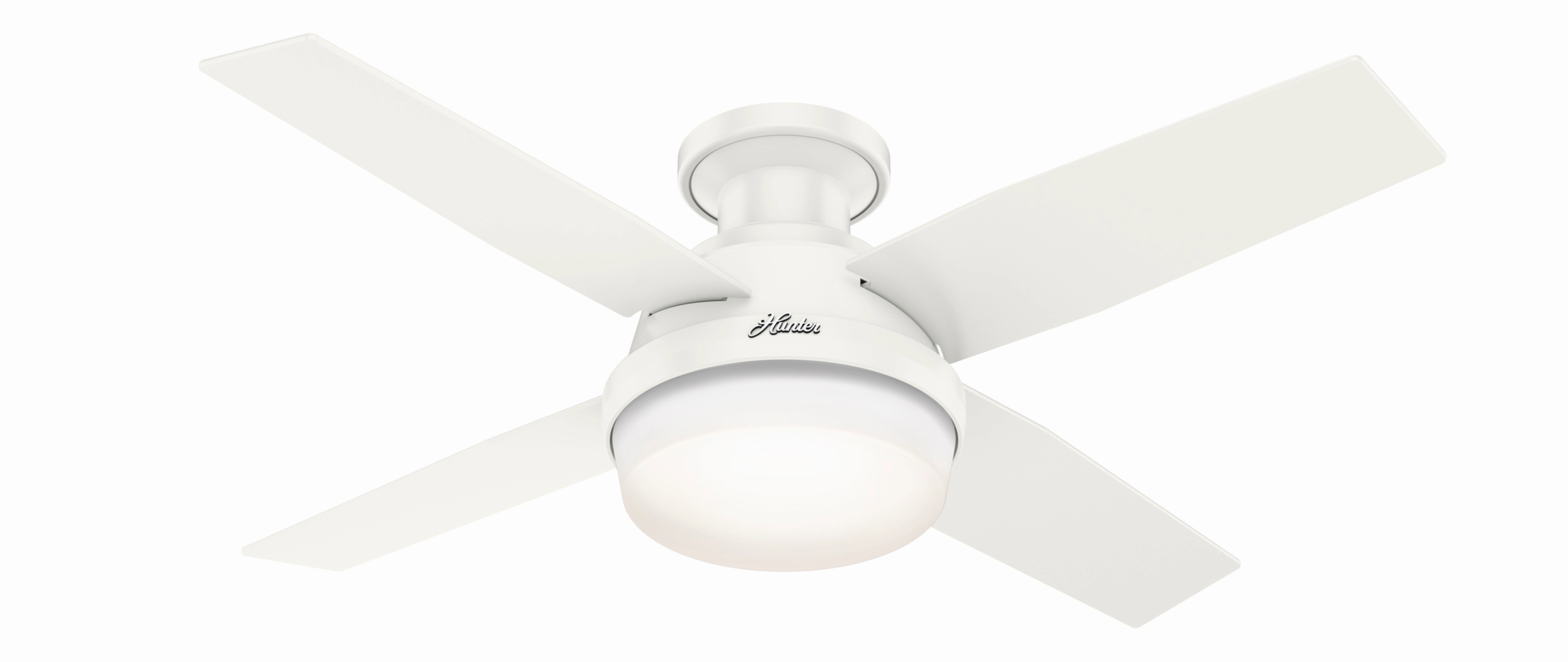 Dempsey 44"Ceiling Fan Fresh White