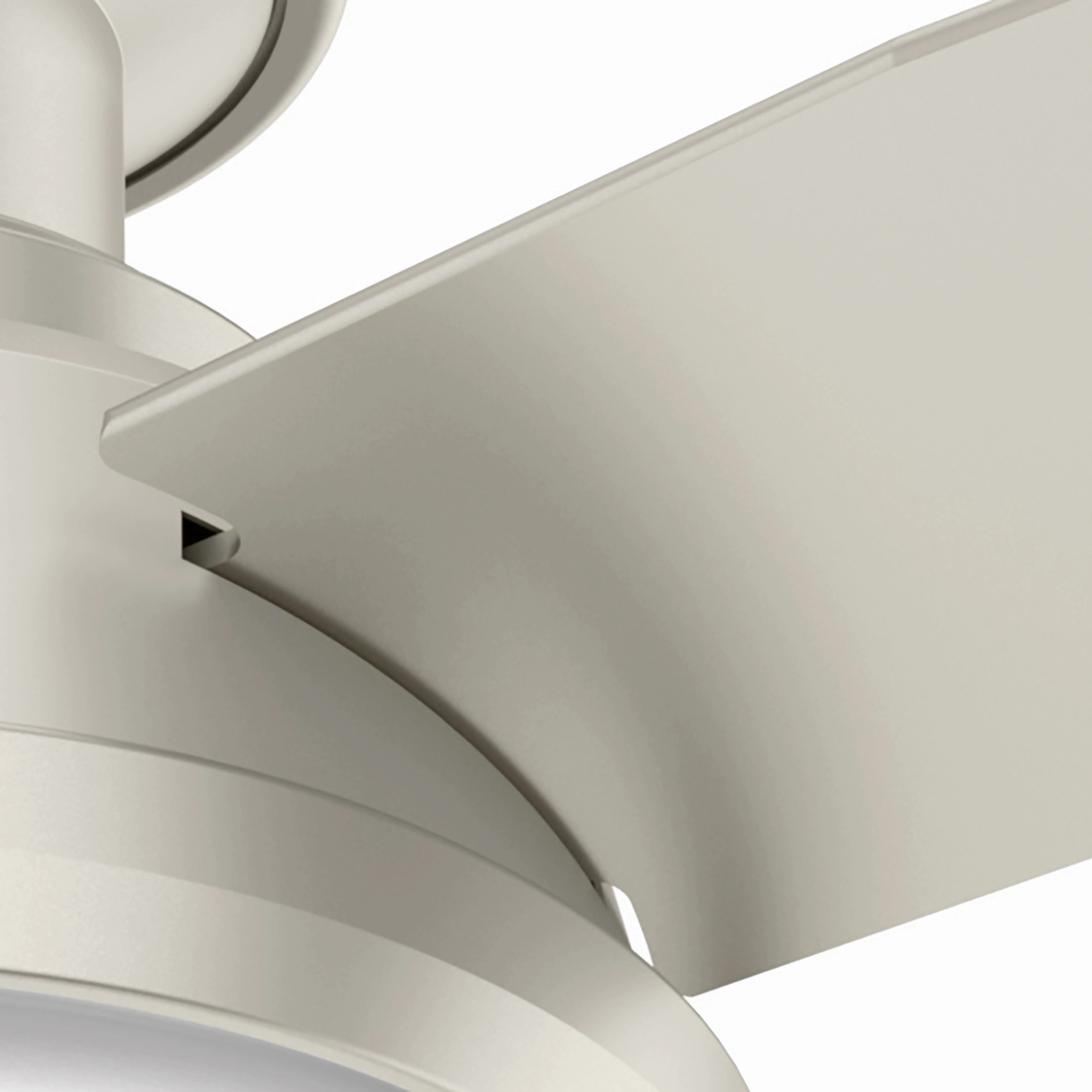 Dempsey 44"Ceiling Fan Matte Nickel