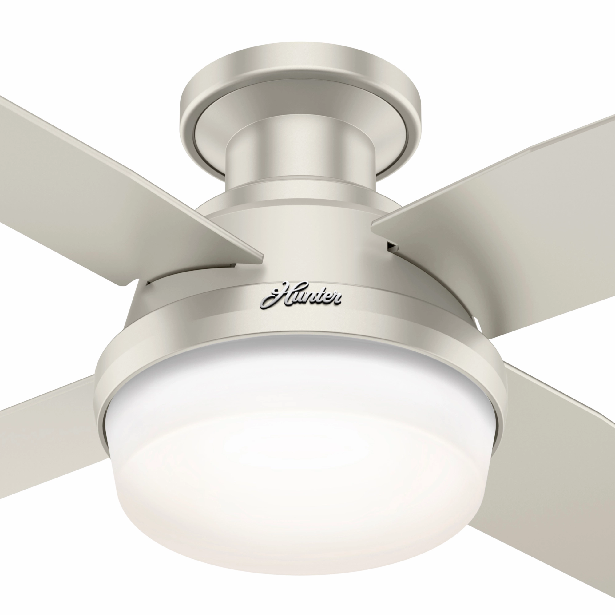 Dempsey 44"Ceiling Fan Matte Nickel