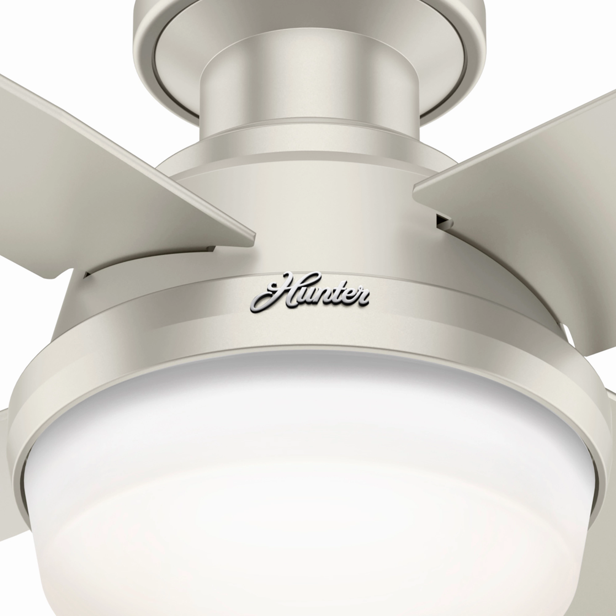 Dempsey 44"Ceiling Fan Matte Nickel