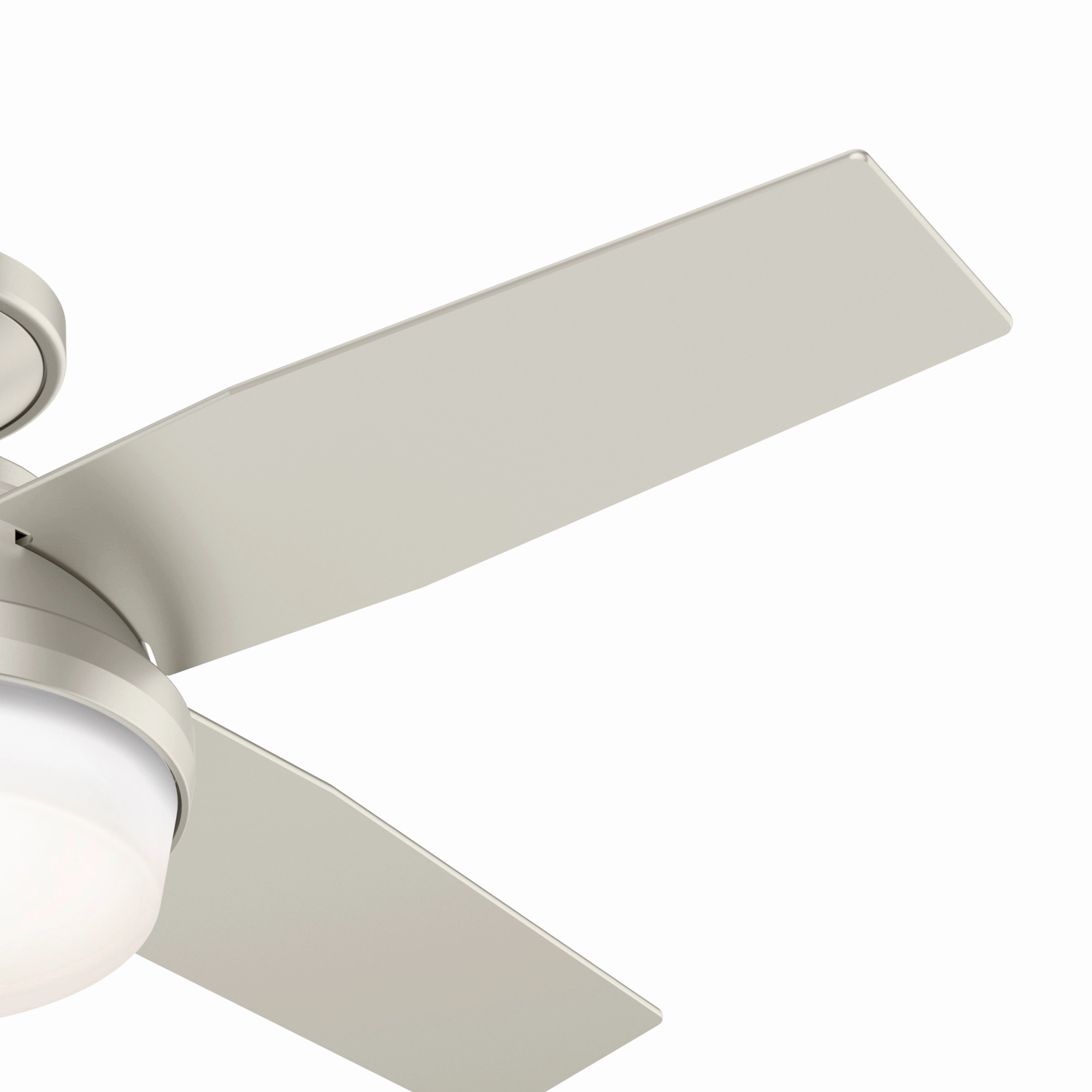 Dempsey 44"Ceiling Fan Matte Nickel