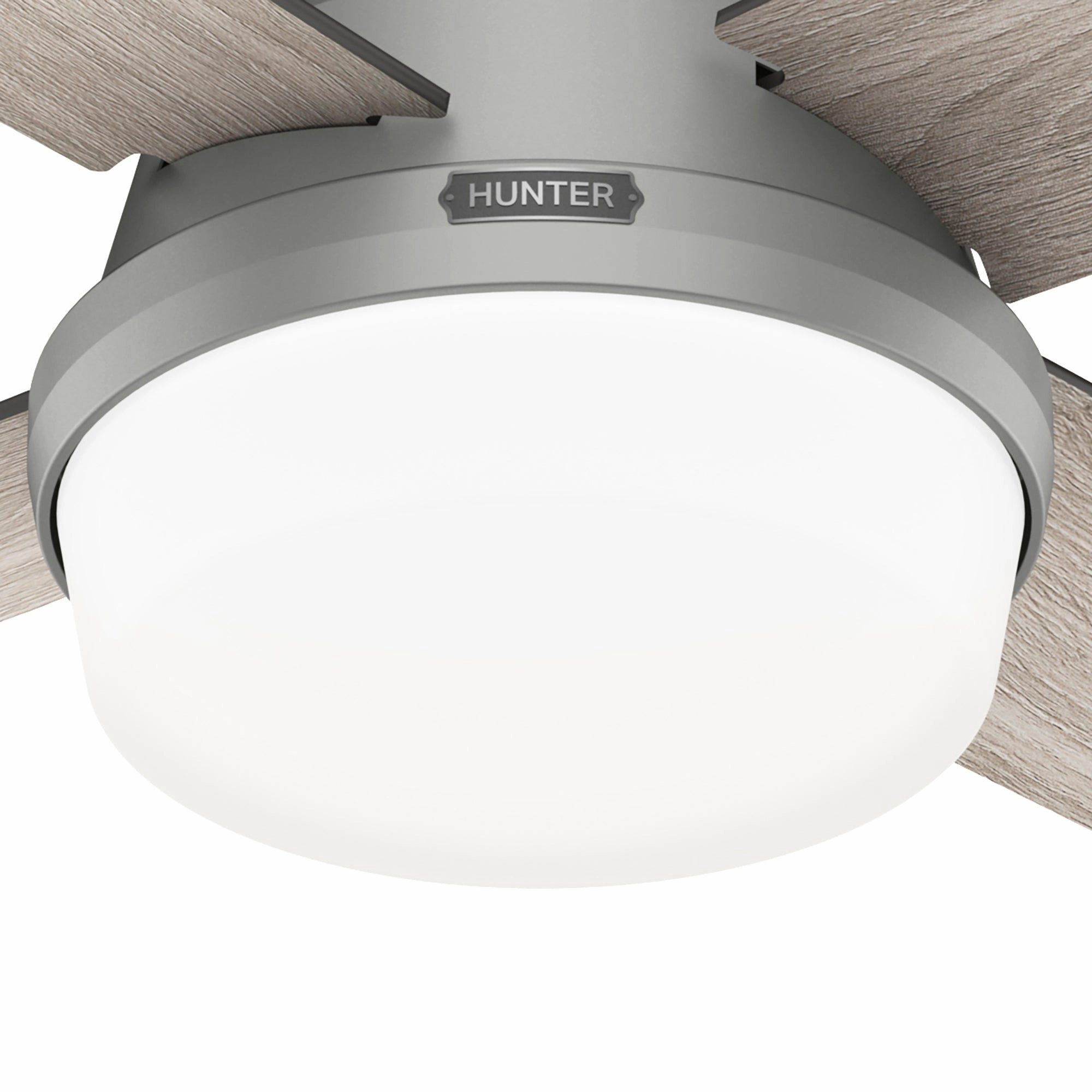 Dempsey 44"Ceiling Fan Matte Silver