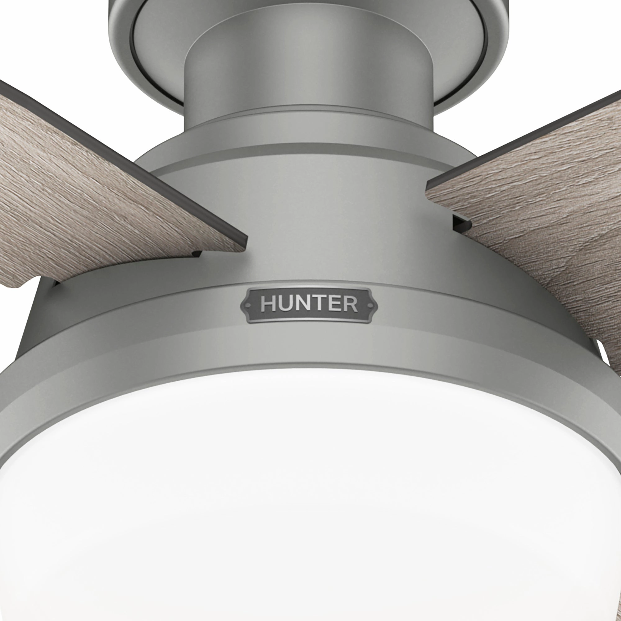 Dempsey 44"Ceiling Fan Matte Silver
