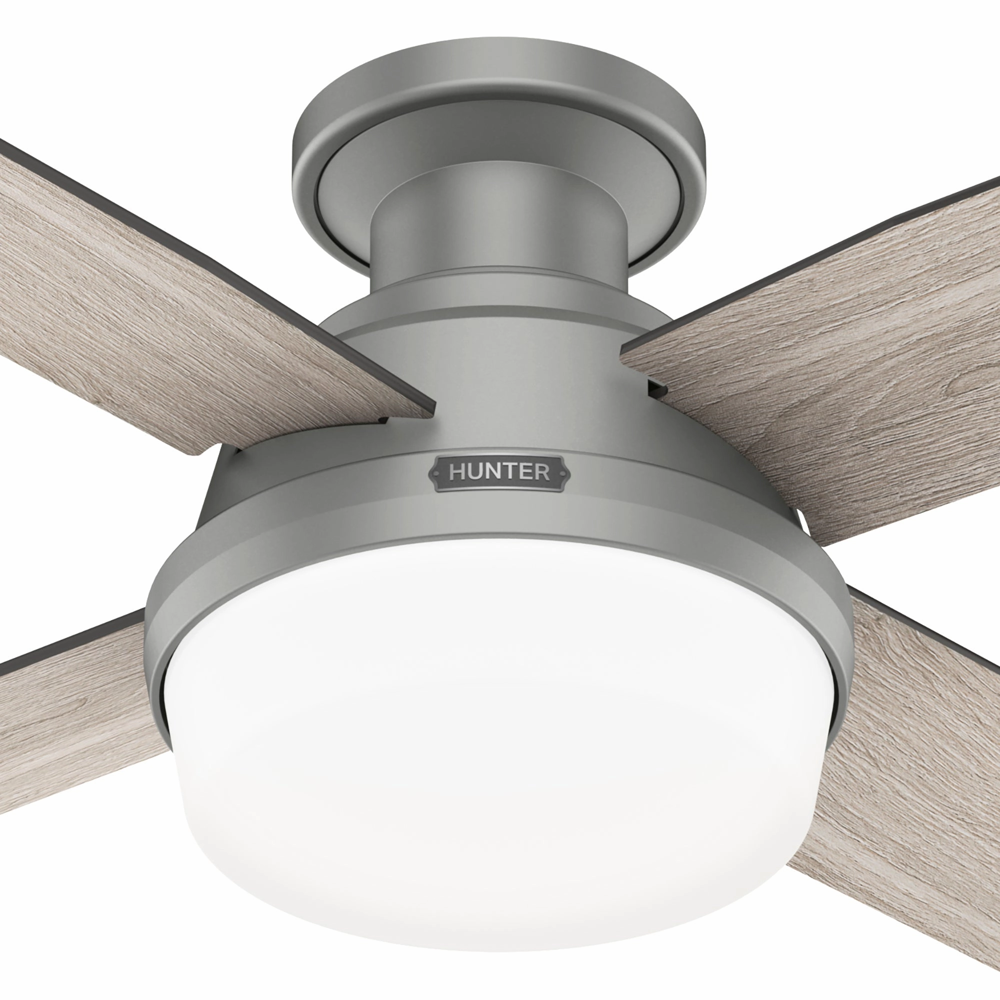 Dempsey 44"Ceiling Fan Matte Silver