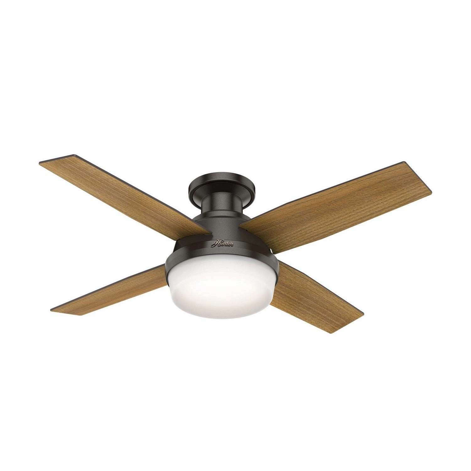 Dempsey 44"Ceiling Fan Noble Bronze quiet small fans for desk or nightstand