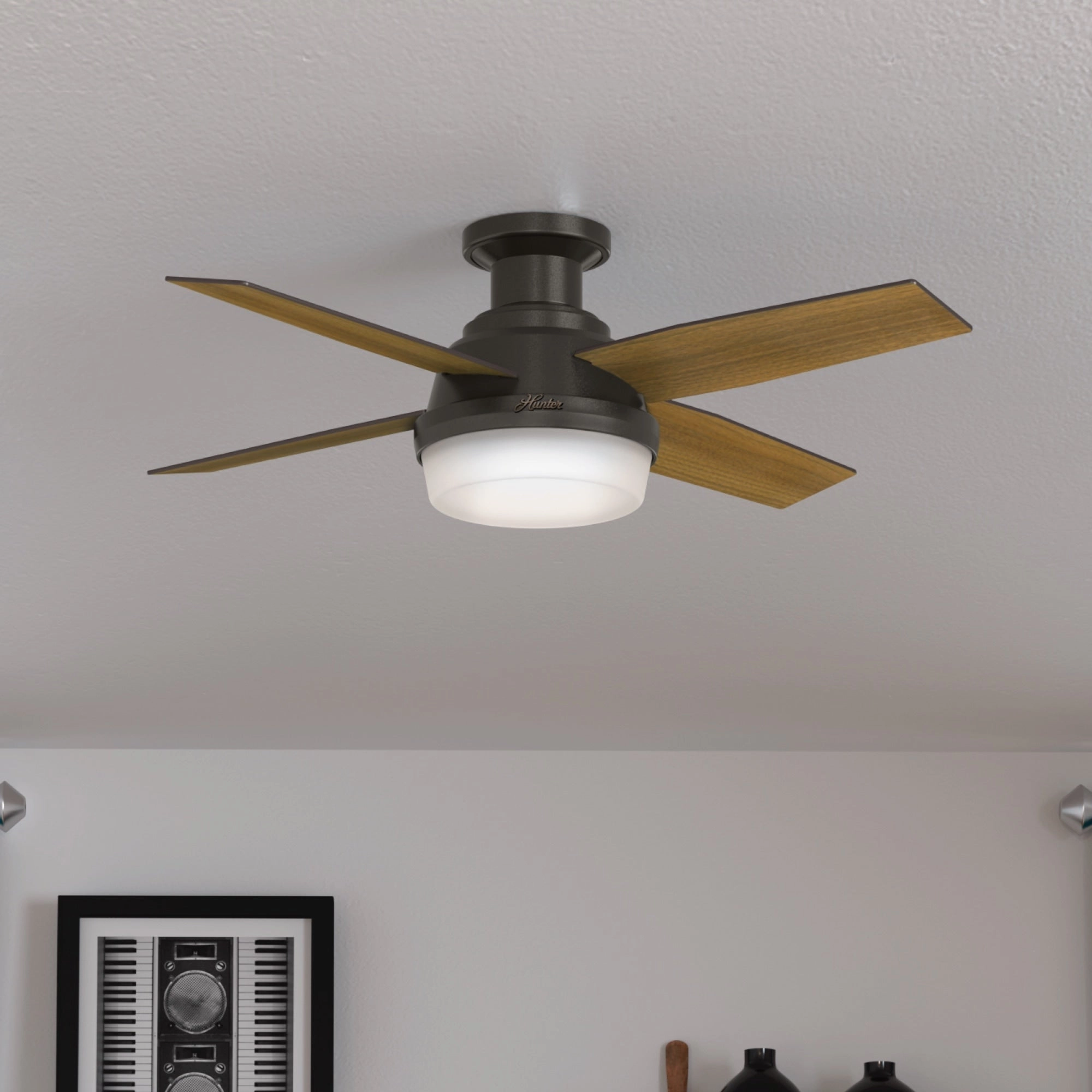 Dempsey 44"Ceiling Fan Noble Bronze