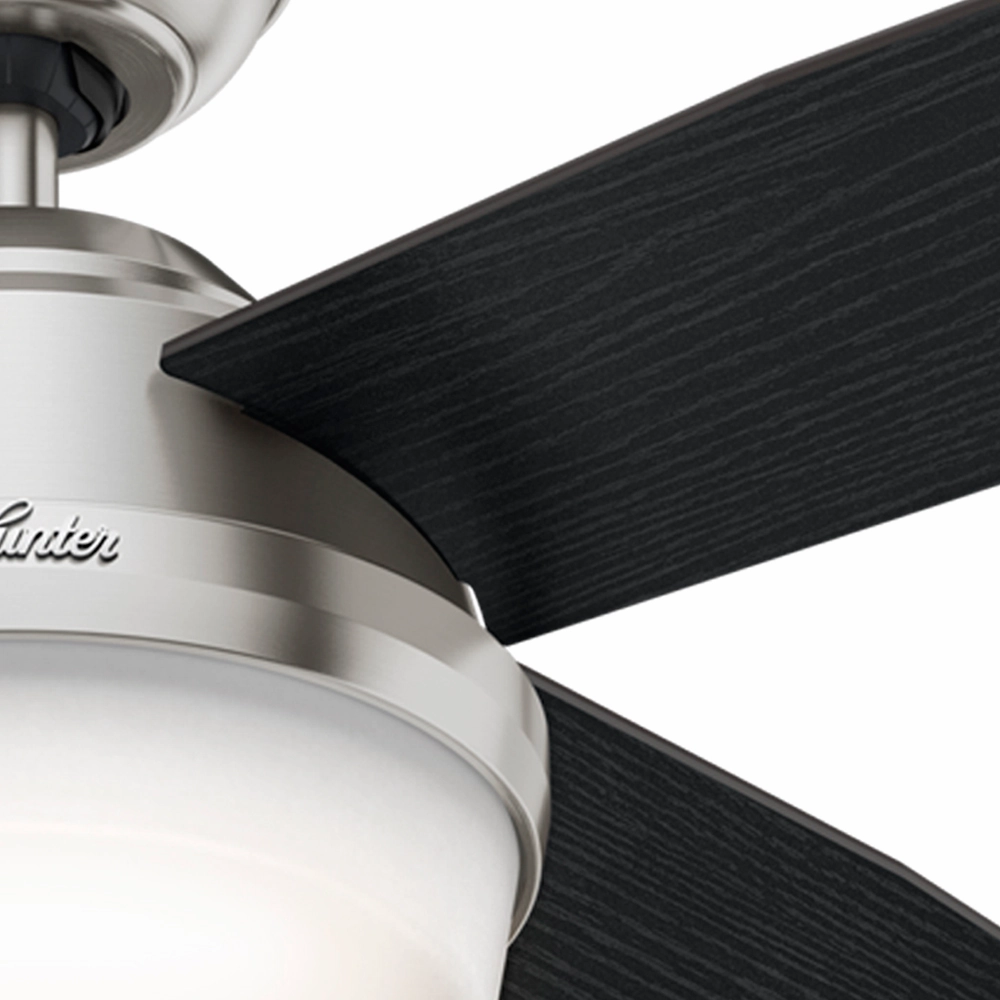 Dempsey 52"Ceiling Fan Brushed Nickel