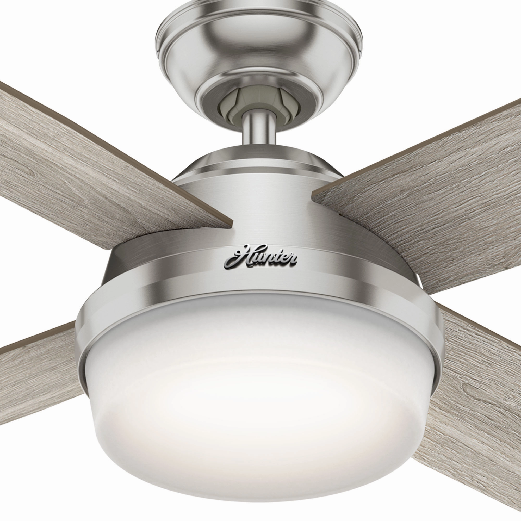 Dempsey 52"Ceiling Fan Brushed Nickel