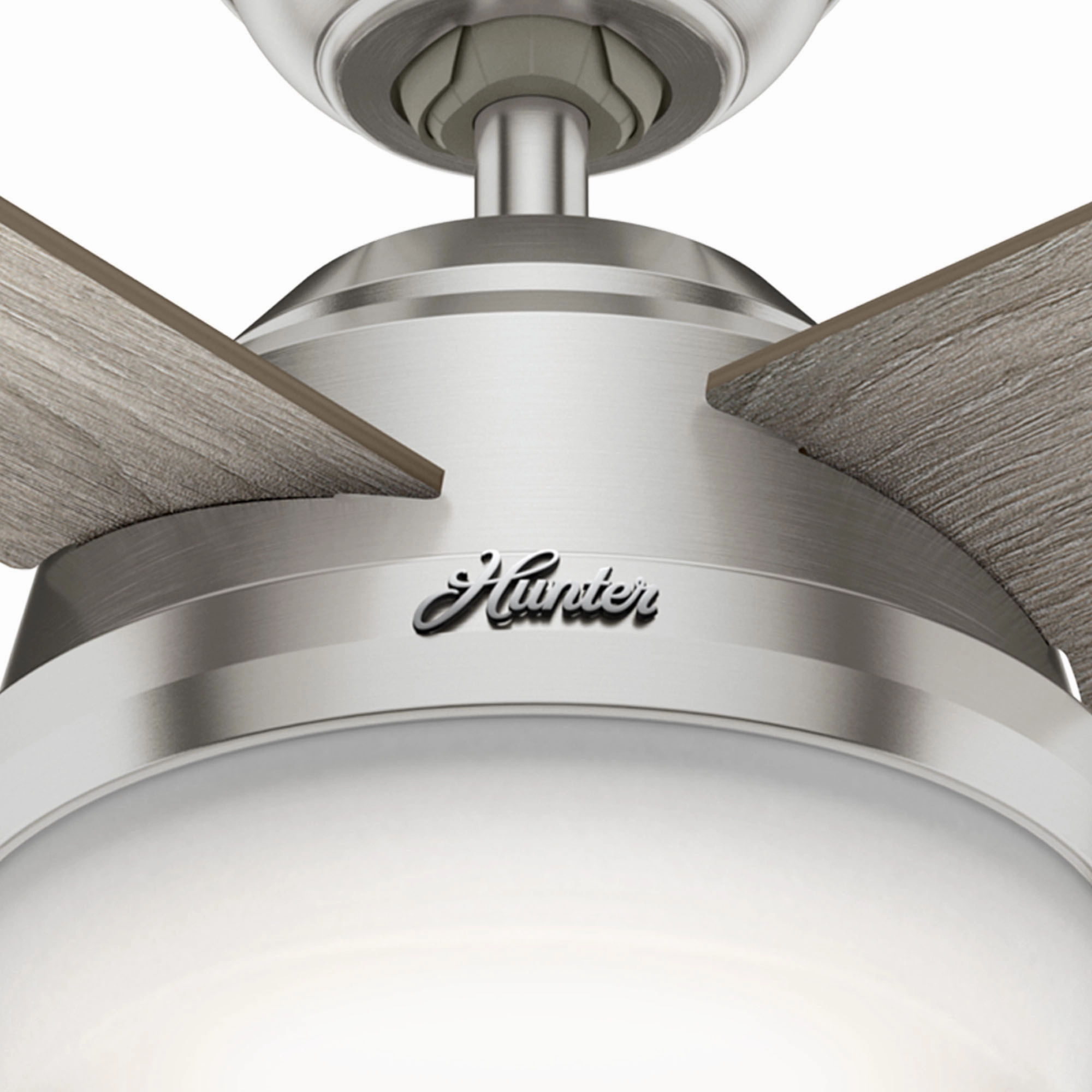 Dempsey 52"Ceiling Fan Brushed Nickel