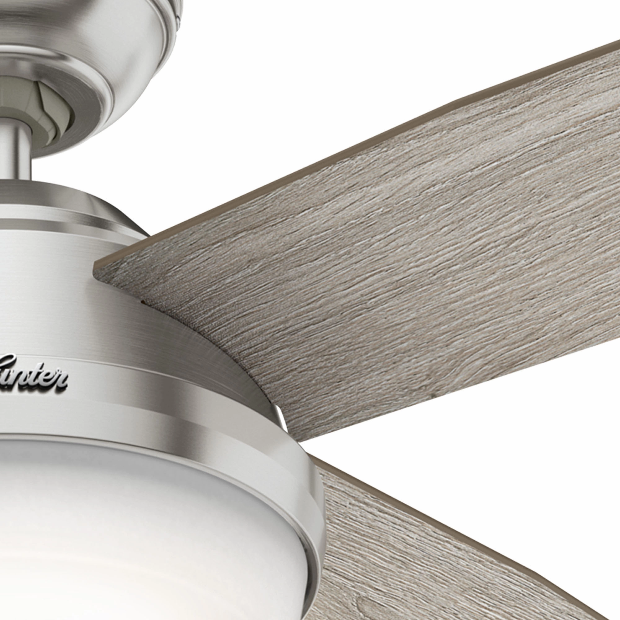 Dempsey 52"Ceiling Fan Brushed Nickel