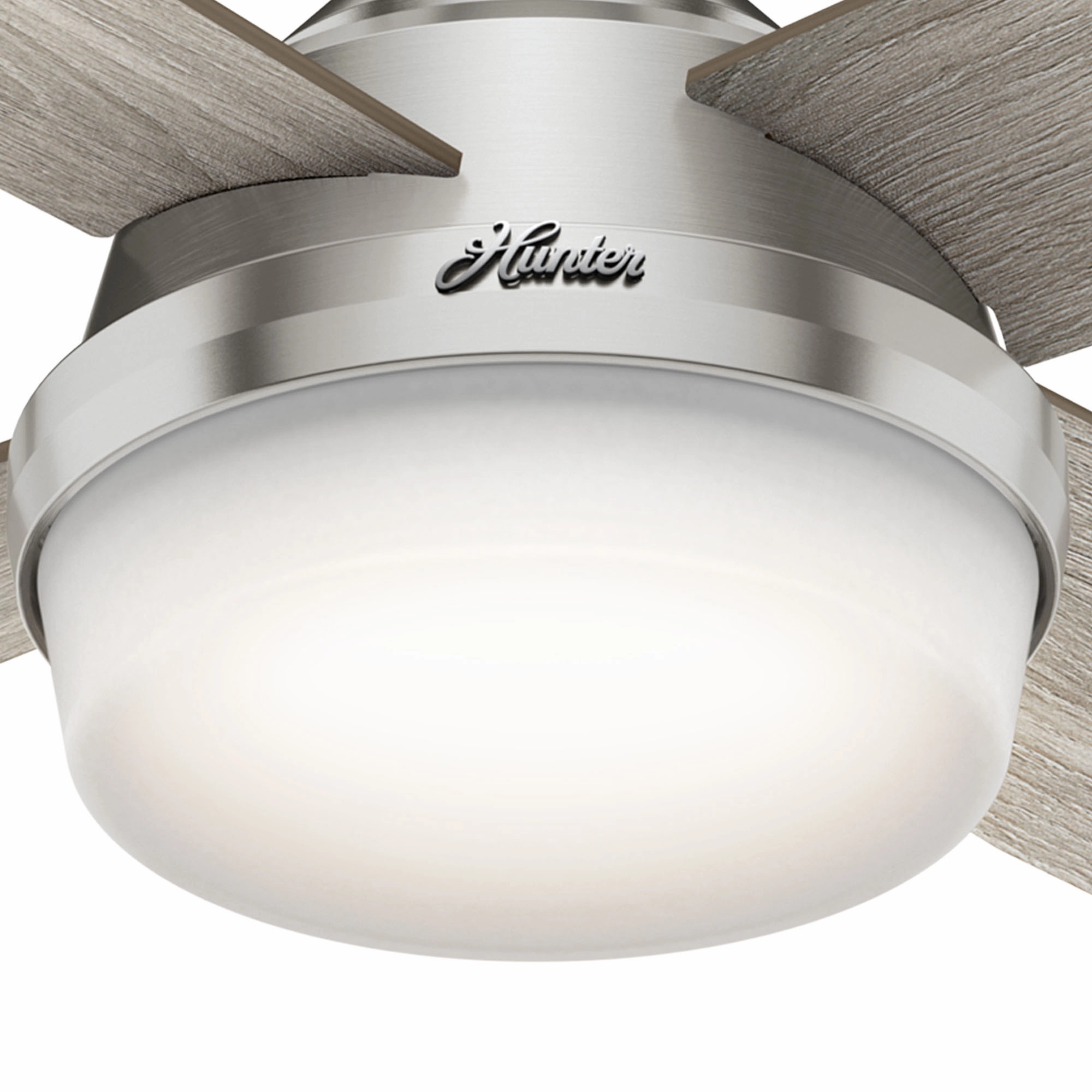 Dempsey 52"Ceiling Fan Brushed Nickel