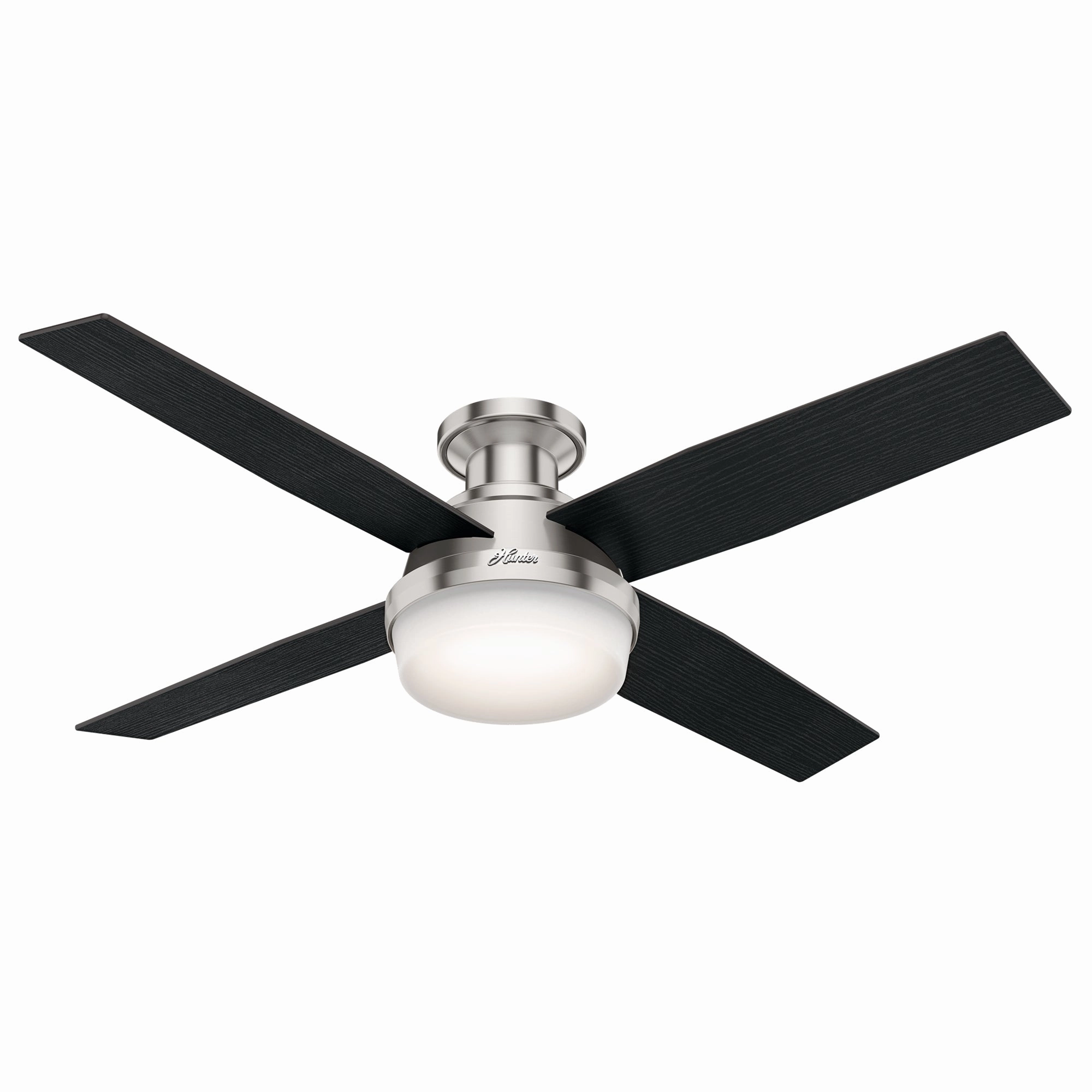Dempsey 52"Ceiling Fan Brushed Nickel