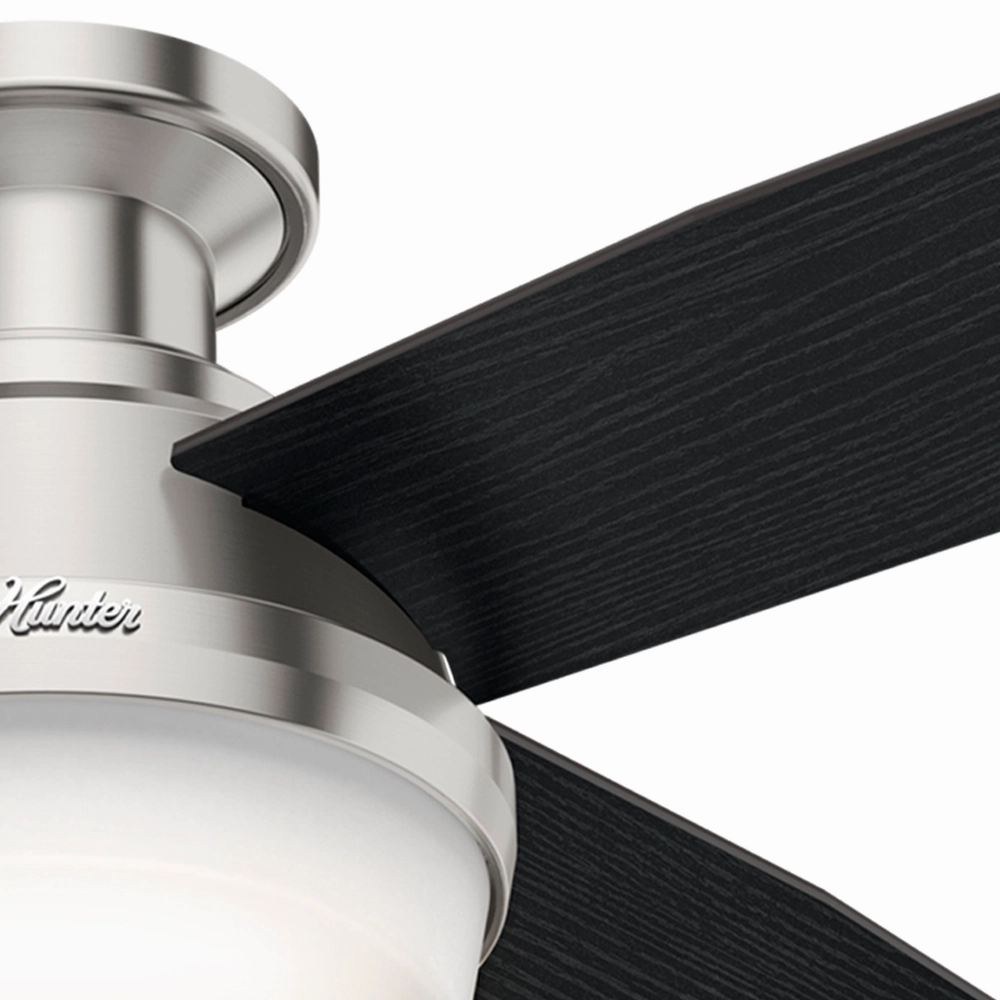 Dempsey 52"Ceiling Fan Brushed Nickel