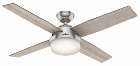 Dempsey 52"Ceiling Fan Brushed Nickel affordable cooling fans for summer