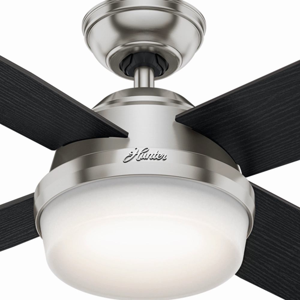 Dempsey 52"Ceiling Fan Brushed Nickel
