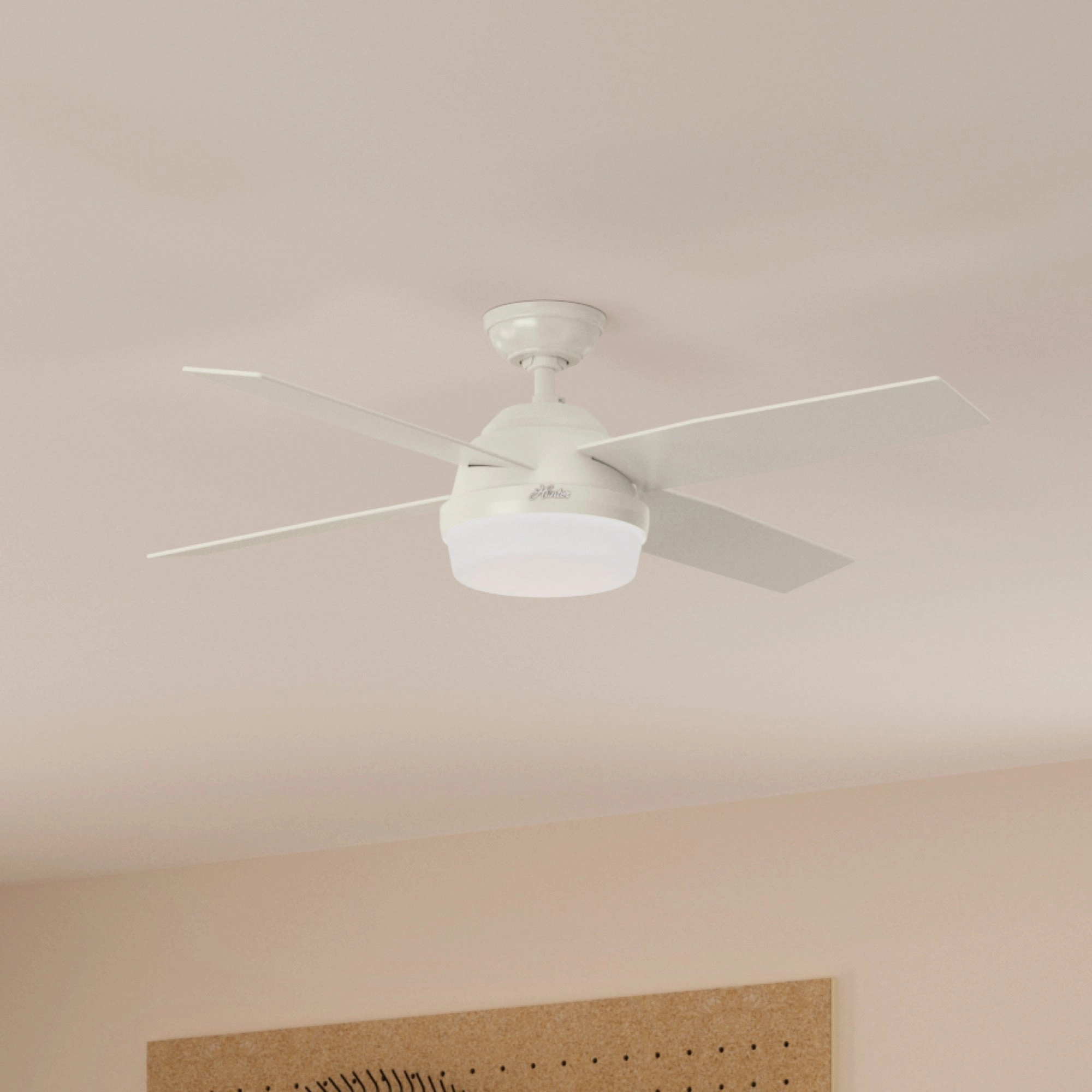 Dempsey 52"Ceiling Fan Fresh White