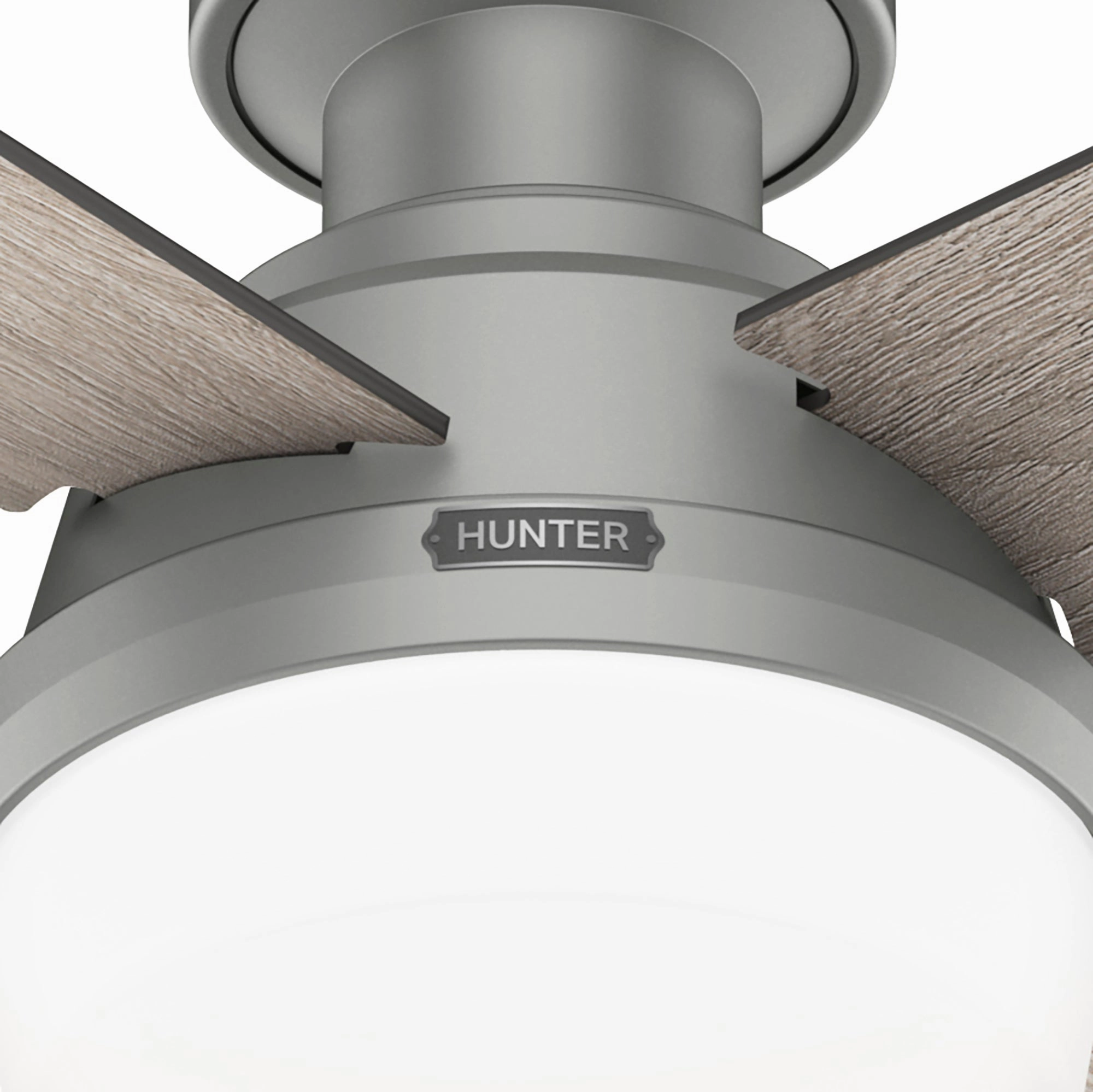 Dempsey 52"Ceiling Fan Matte Silver