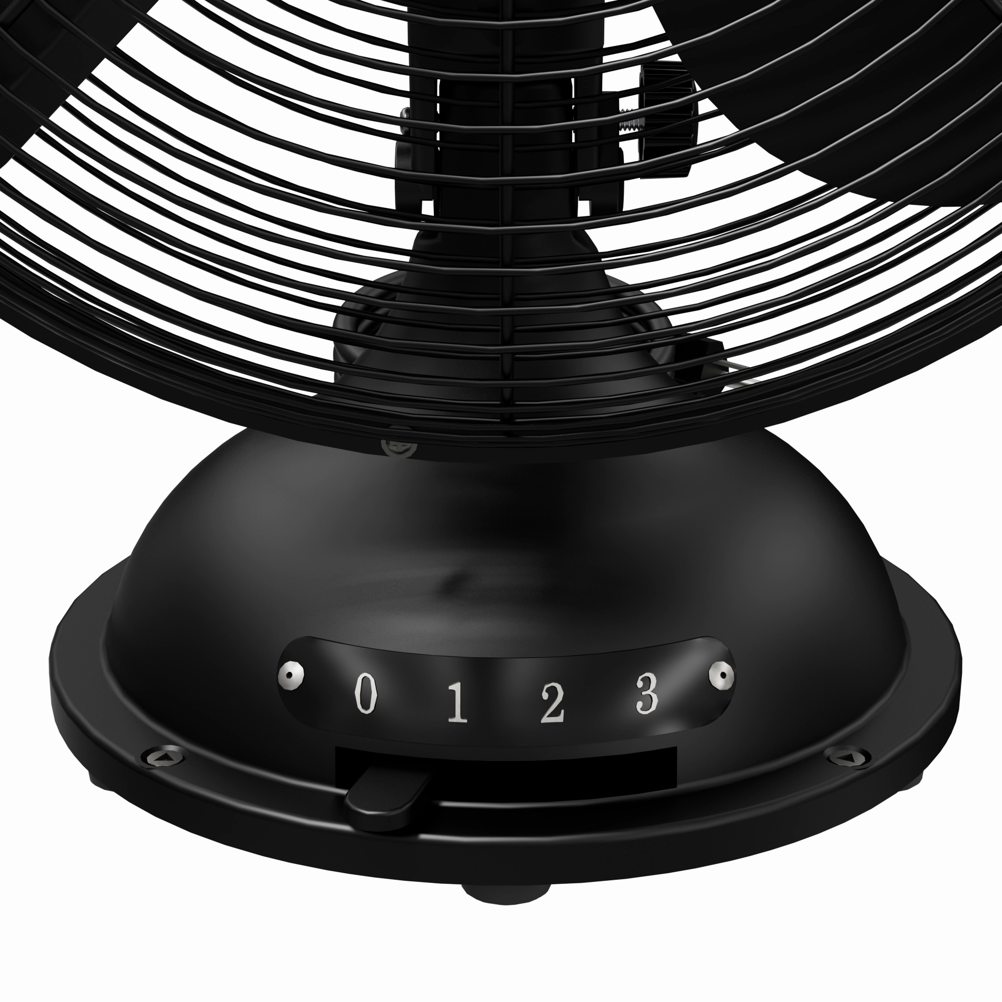 Desk Fan Matte Black