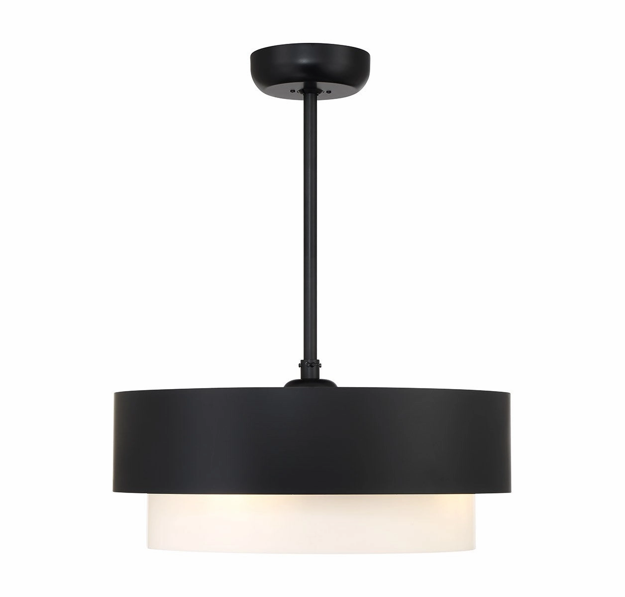 Diana Four Light Fan D'Lier Matte Black best small fans for home and travel