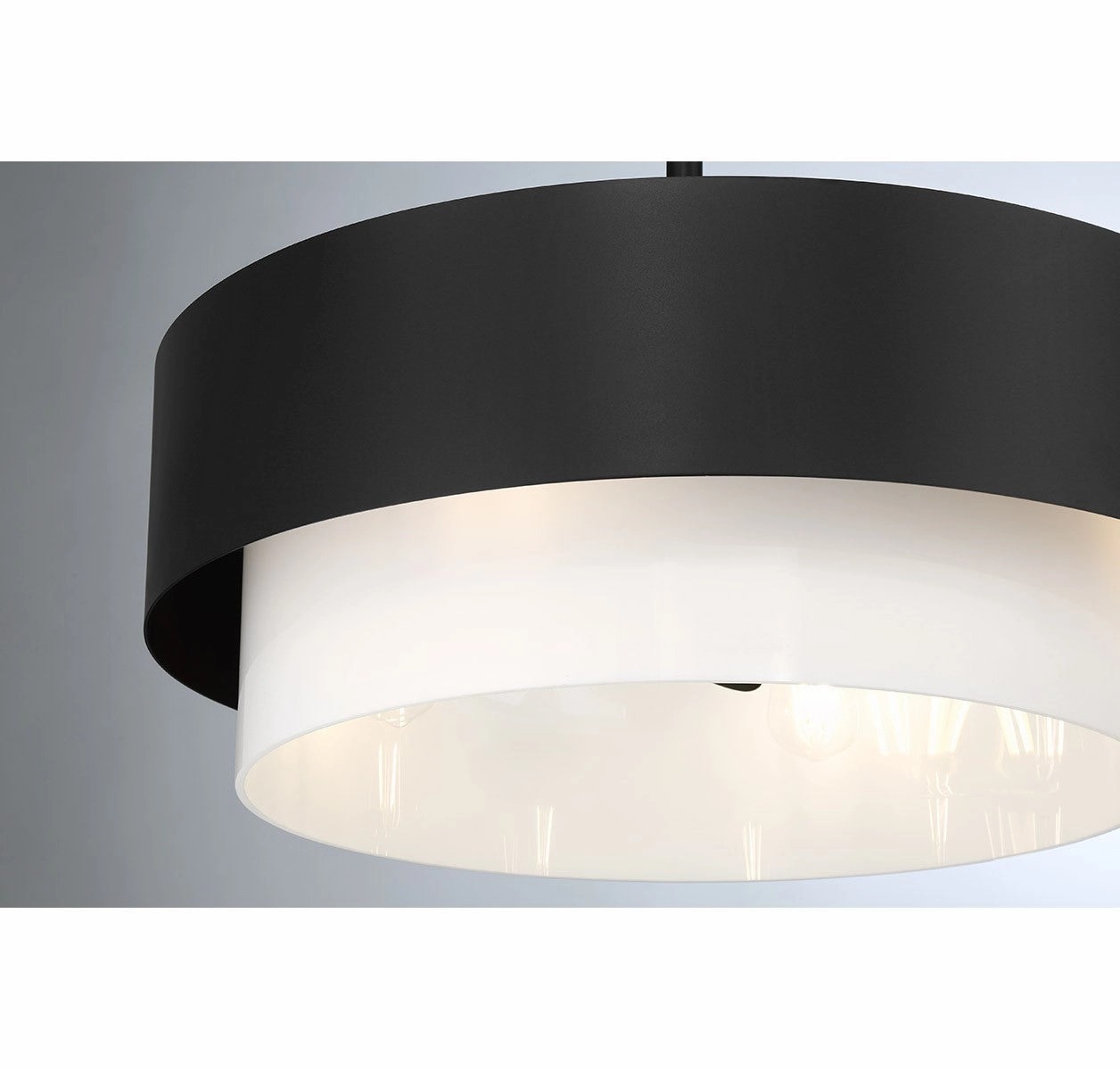 Diana Four Light Fan D'Lier Matte Black