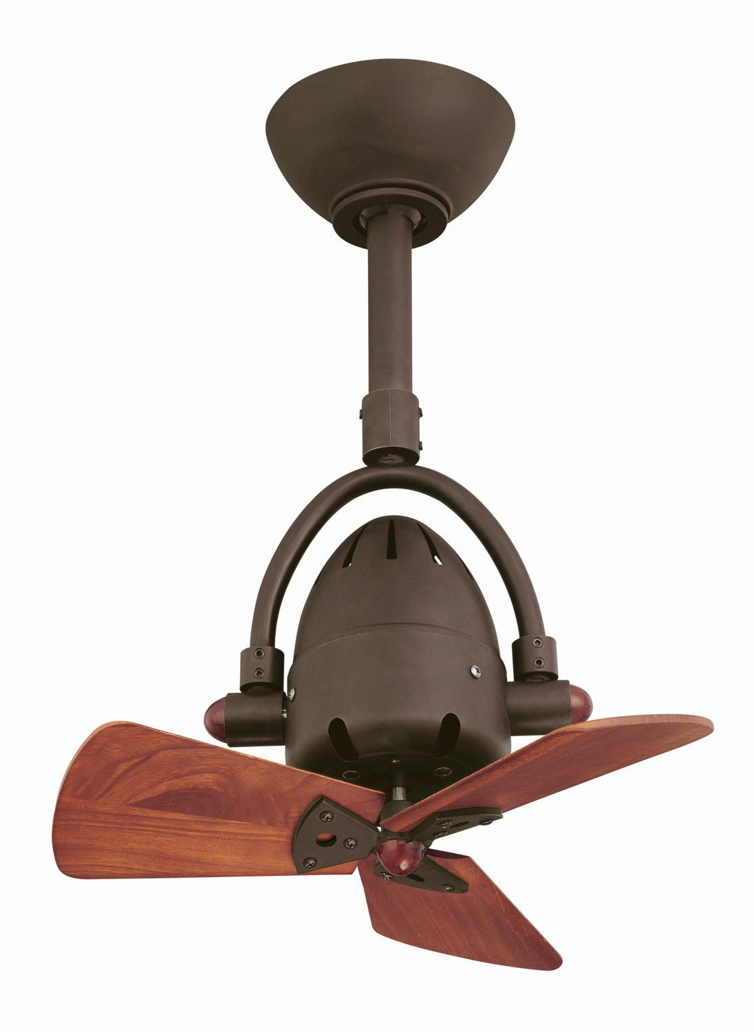 Diane 16"Ceiling Fan Textured Bronze adjustable fans for targeted cooling