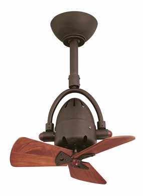 Diane 16"Ceiling Fan Textured Bronze adjustable fans for targeted cooling