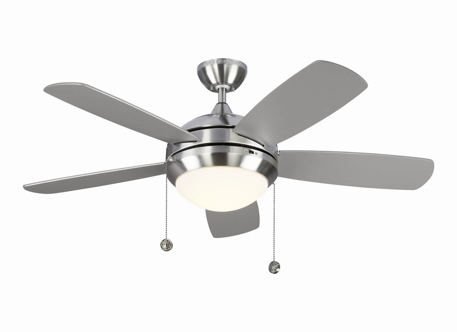 Discus 44" Ceiling Fan Brushed Steel