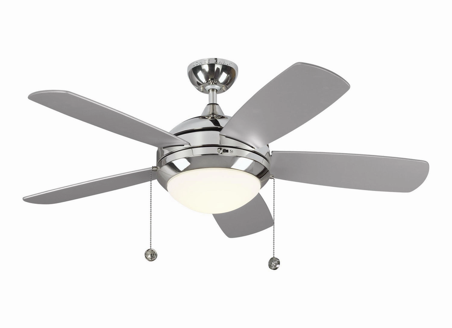 Discus 44" Ceiling Fan Polished Nickel