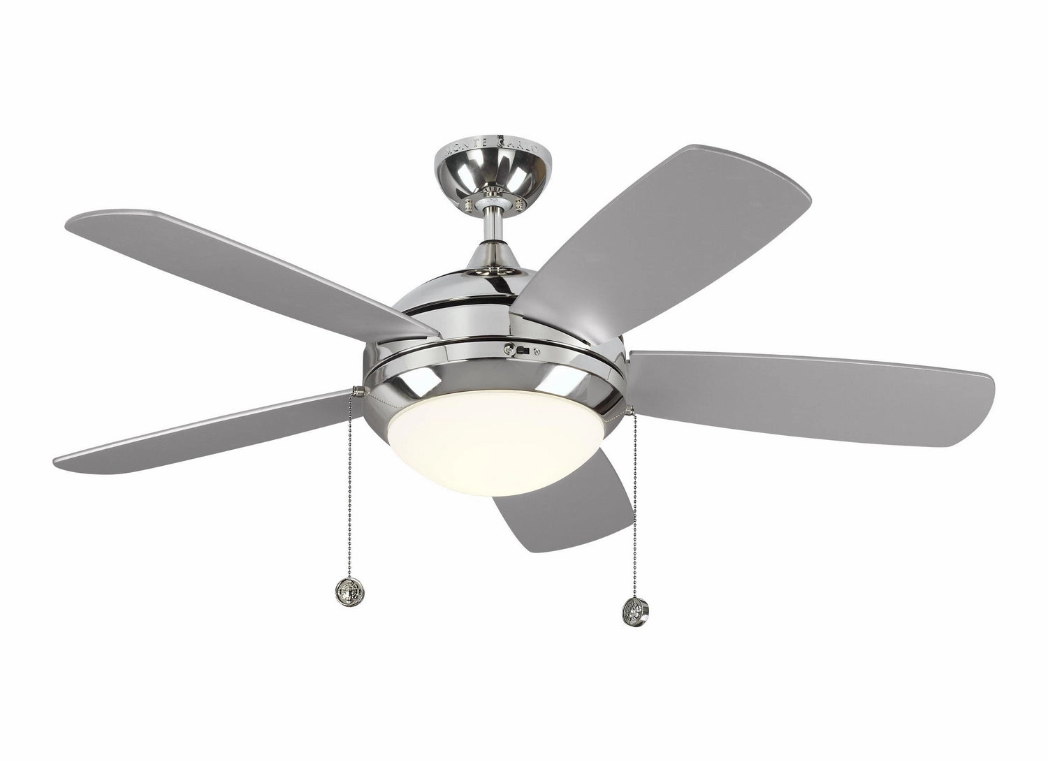 Discus 44" Ceiling Fan Polished Nickel