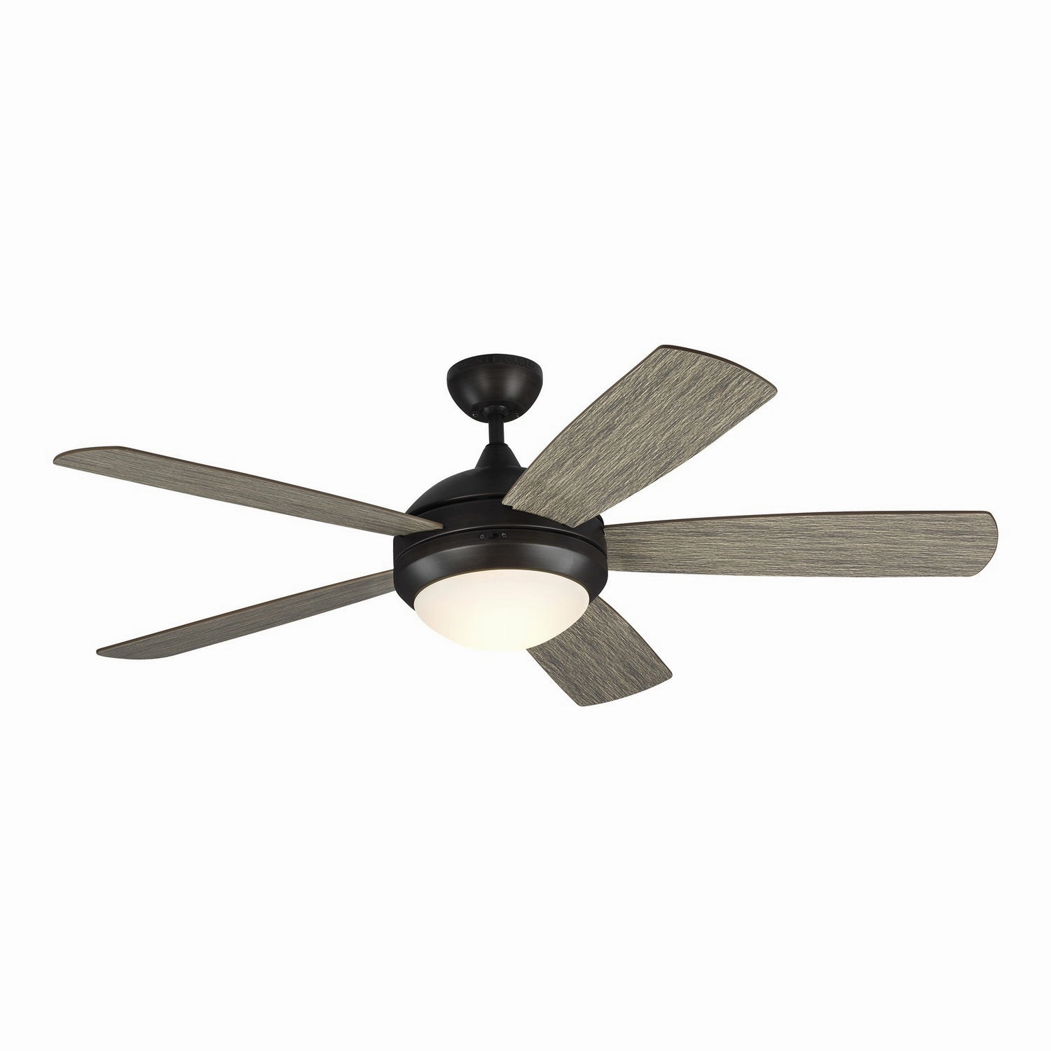 Discus 52" Ceiling Fan Aged Pewter quiet medium fans for living room use