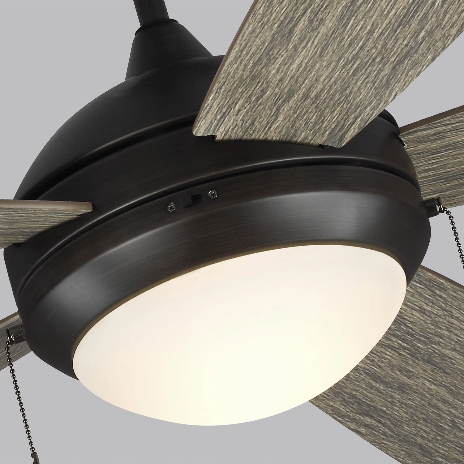 Discus 52" Ceiling Fan Aged Pewter