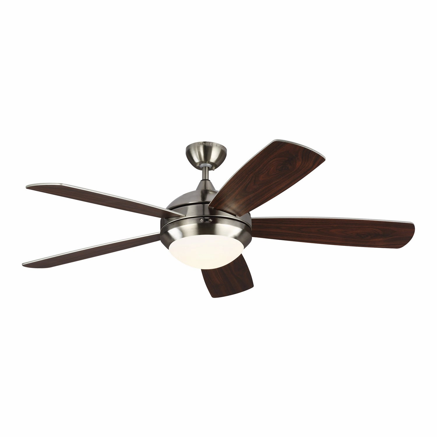 Discus 52" Ceiling Fan Brushed Steel