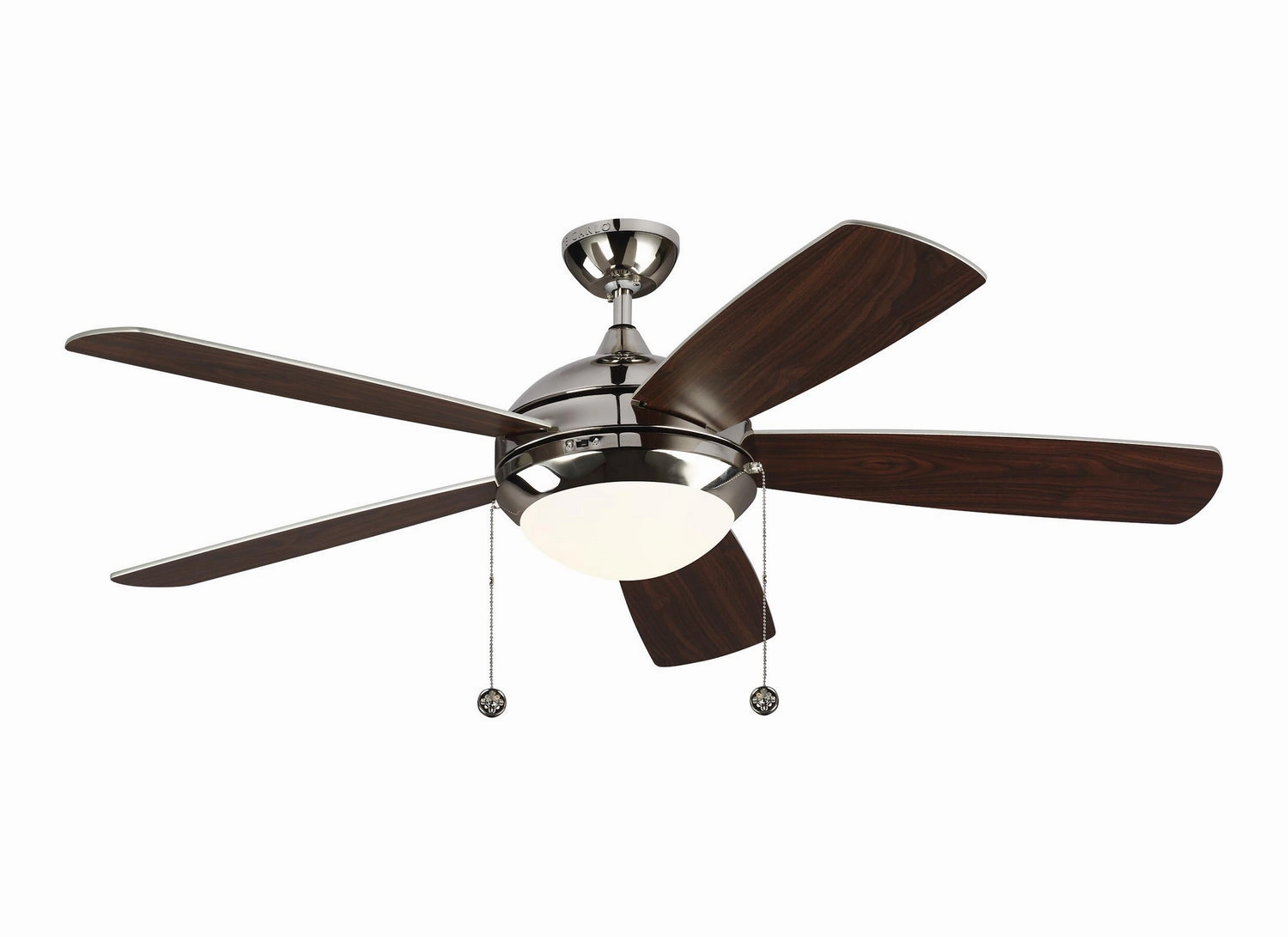 Discus 52" Ceiling Fan Polished Nickel