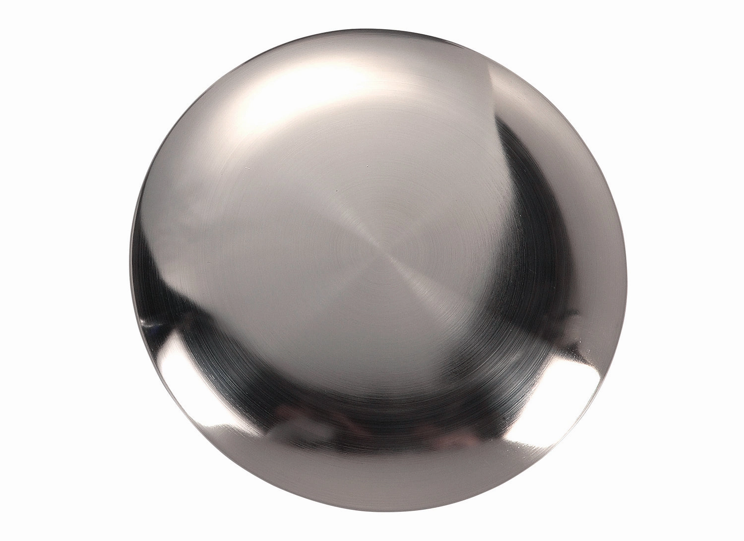 Discus Blanking Plate Brushed Steel whisper-quiet fans for bedrooms and offices