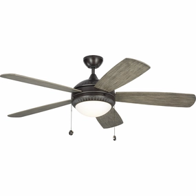 Discus Ornate 52" LED Ceiling Fan quiet ceiling fans with remote control
