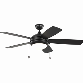 Discus Outdoor 52" LED Ceiling Fan pedestal fans with adjustable height