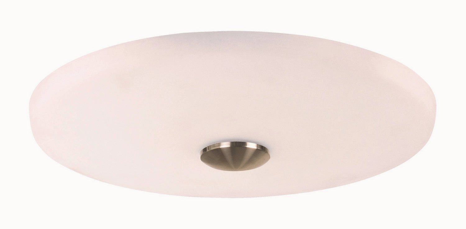 Disk LED Fan Light Kit in Brushed Polished Nickel outdoor fans store with multiple collections