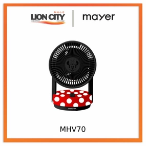 Disney X Mistral MHV70 7" High Velocity Fan (Minnie Design) standard all-purpose electric cooling fans