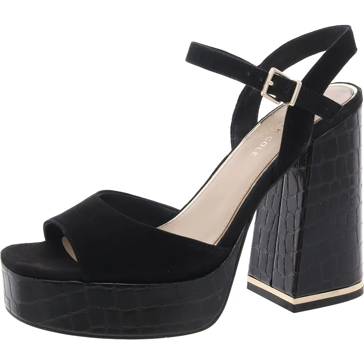 Dolly Womens Square Toe Evening Heels