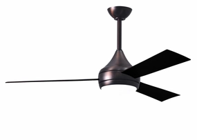 Donaire 52"Ceiling Fan Brushed Bronze affordable medium fans for summer