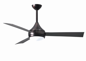 Donaire 52"Ceiling Fan Brushed Bronze home cooling fans in medium size
